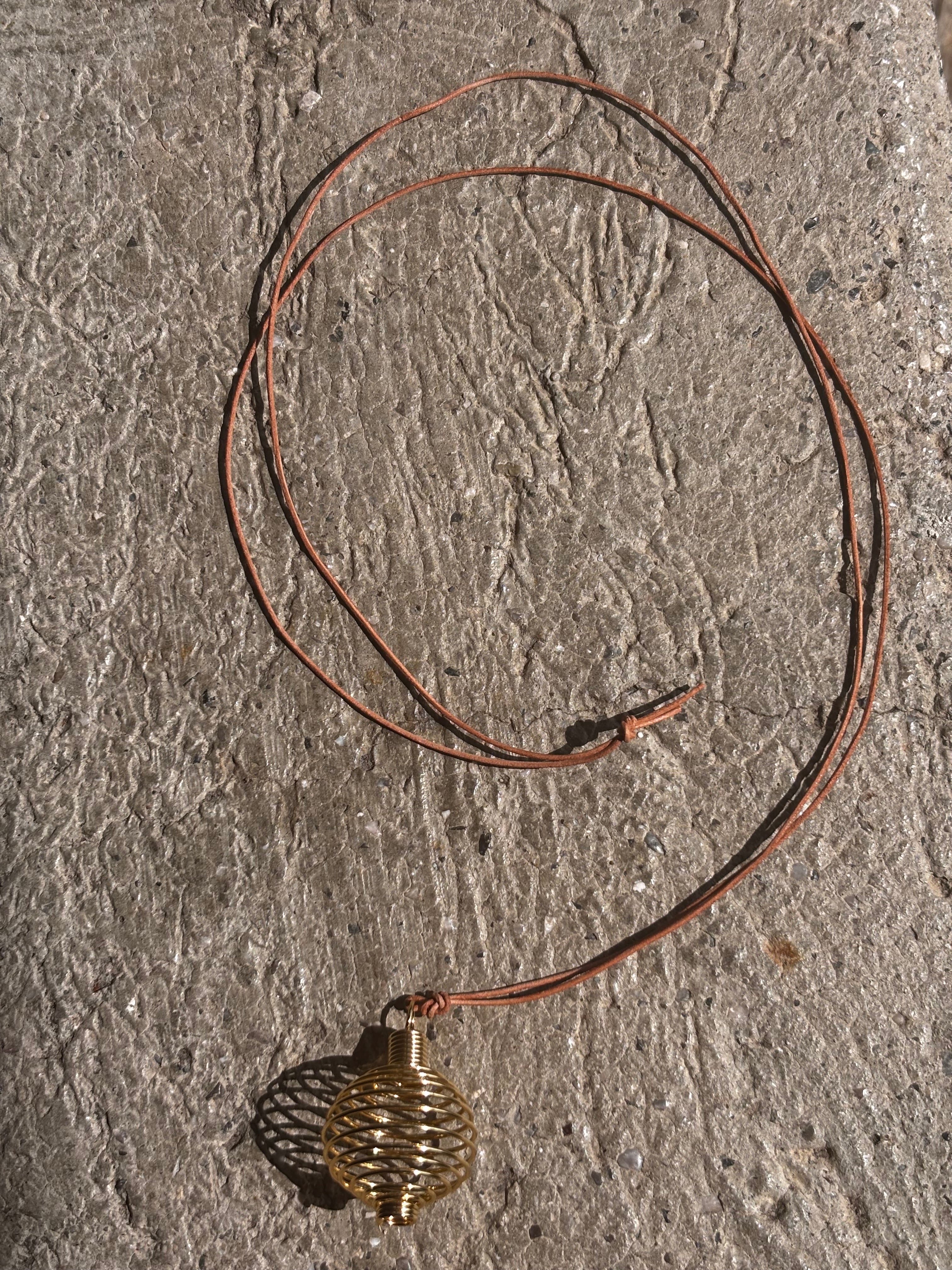 Spiralkette "braun"