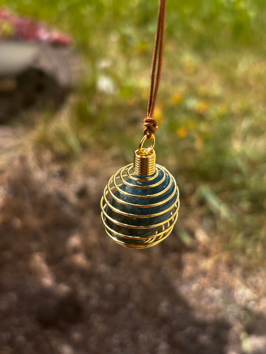 Spiralkette "braun"