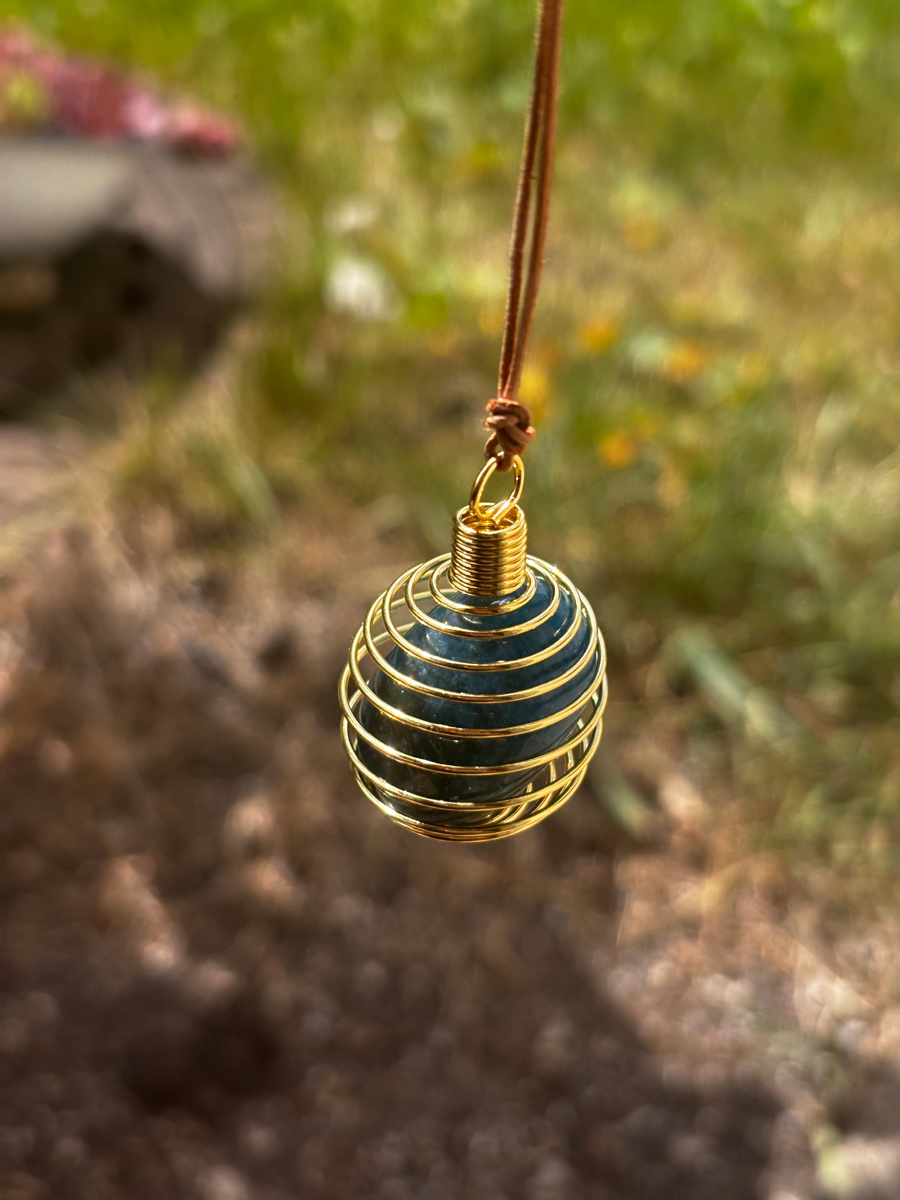 Spiralkette "braun"