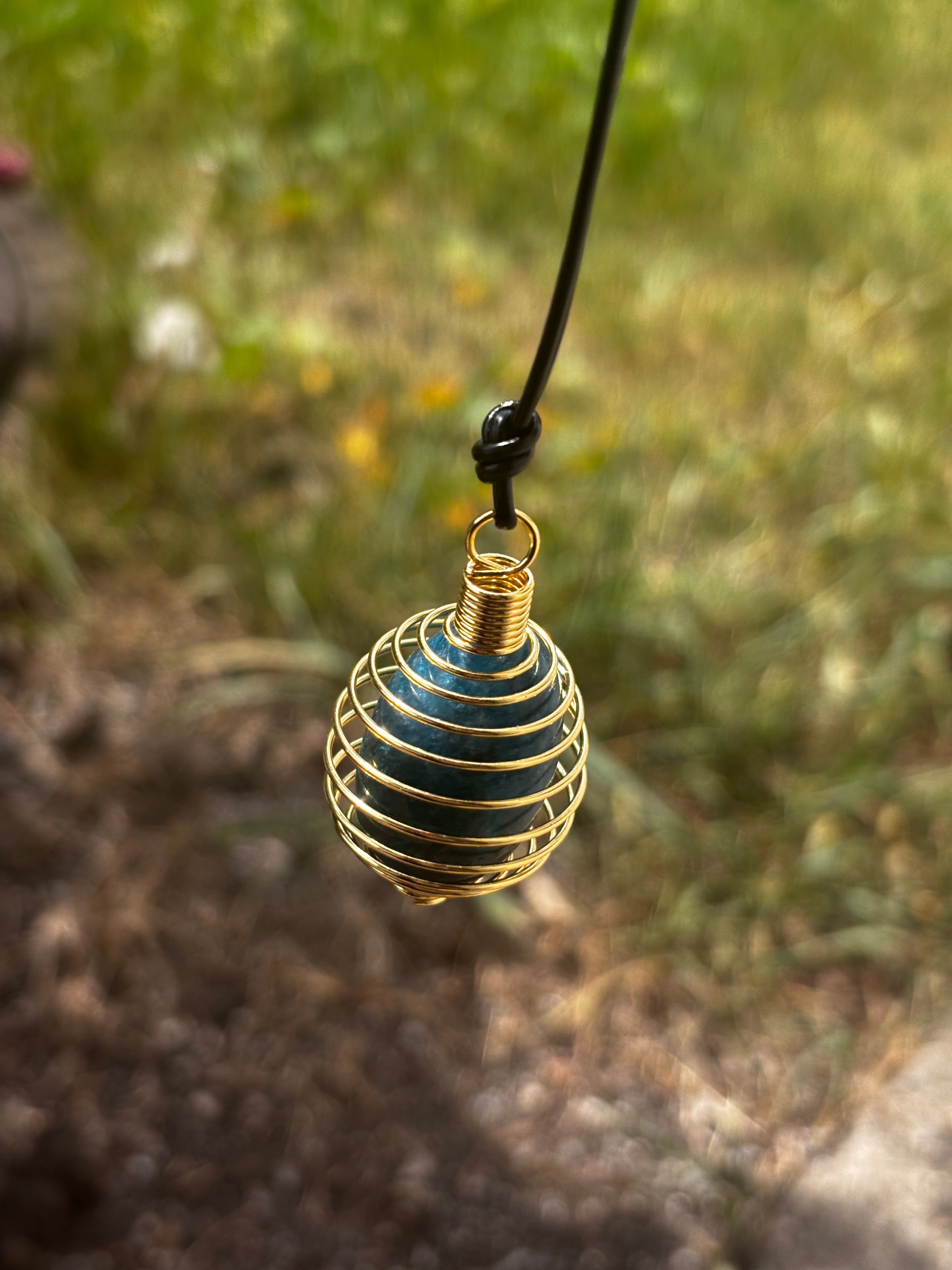 Spiralkette "schwarz"