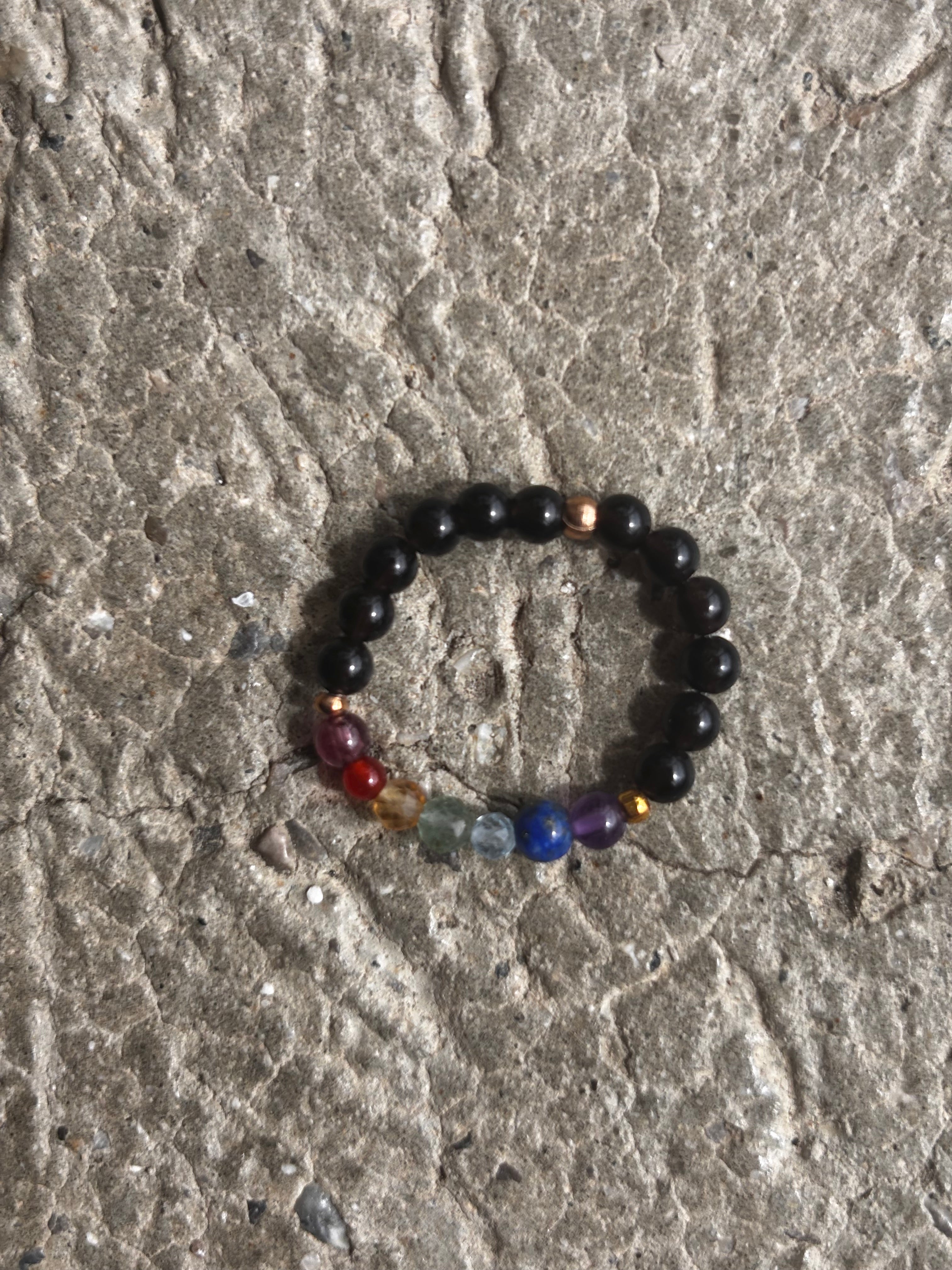 Kristallring "Chakra"