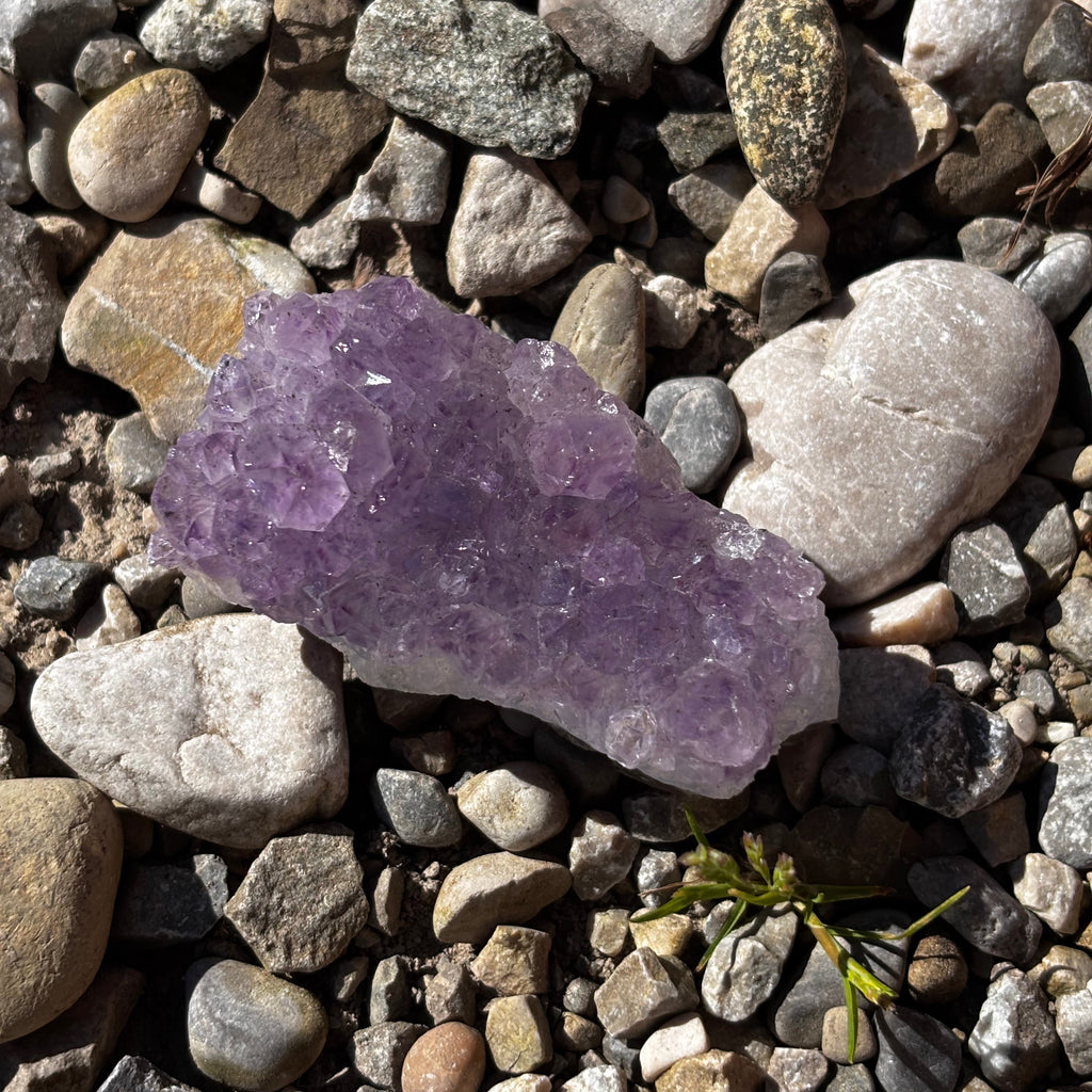 Rohstein "Amethystgeode"